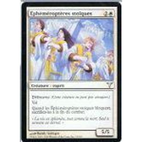 Ephéméroptères Stoïques  - Magic Mtg - Discorde 19 - U