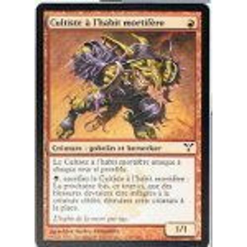 Cultiste À L'habit Mortifère  - Magic Mtg - Discorde 65 - C