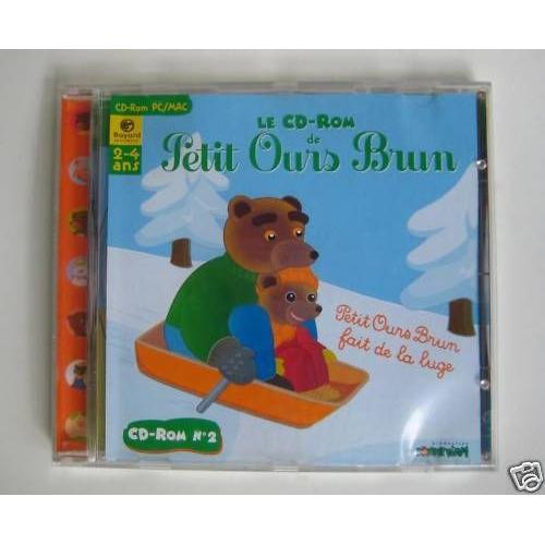 Cd-Rom N°2 Petit Ours Brun - "Petit Ours Brun Fait De La Luge"