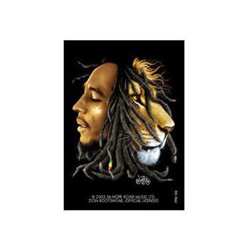 Bob Marley Porte-Clés Acrylique Lion