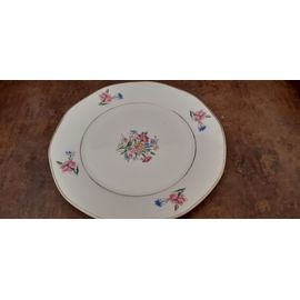 2 Assiettes Plates Sarreguemines Digoin