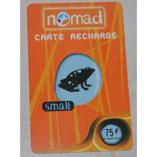 Nomad Carte Recharge Small 75 F (Bouygues Telecom)