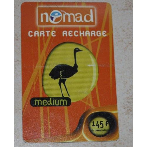 Nomad Carte Recharge Medium 145 F (Bouygues Telecom)