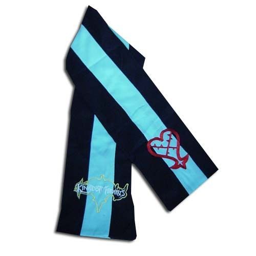 Echarpe Noir Bleu 130 * 23 Cm Kawaii Japonais