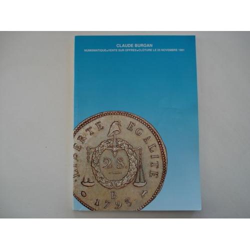 Catalogue Numismatique Claude Burgan   N° 27