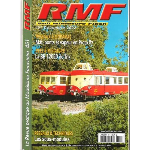 Rail Miniature Flash   N° 451 : Proto 87, Les Sous-Modules Etc.....