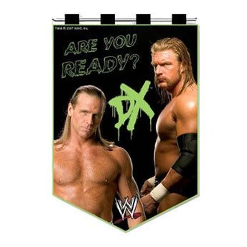 Wwe Wrestling Fanion Dx Are You Ready 13 X 20 Cm