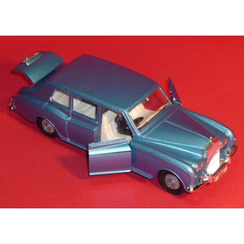 Dinky Toys Rolls Royce Phantom V Limousine 1/43 Ref 152 Avec Personnages Et Boite-Dinky Toys