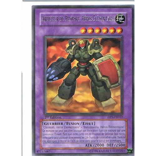 Artilleur Du Rempart,  Elémentaire - Yu-Gi-Oh! - Dp1-Fr012 - R