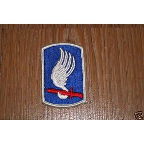 Insigne Tissu D'epaule De La 173 Brigade Airborne