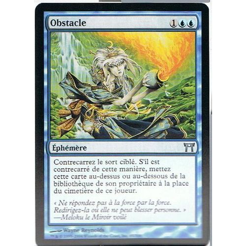 Obstacle  - Magic Mtg - Guerriers De Kamigawa 65 - U