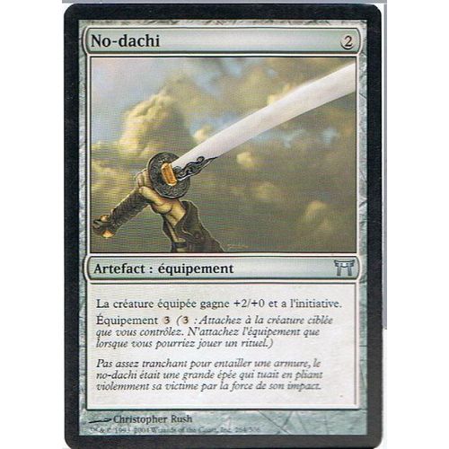 No-Dachi  - Magic Mtg - Guerriers De Kamigawa 264 - U