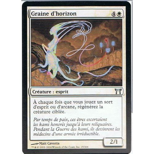 Graine D'horizon  - Magic Mtg - Guerriers De Kamigawa 15 - U