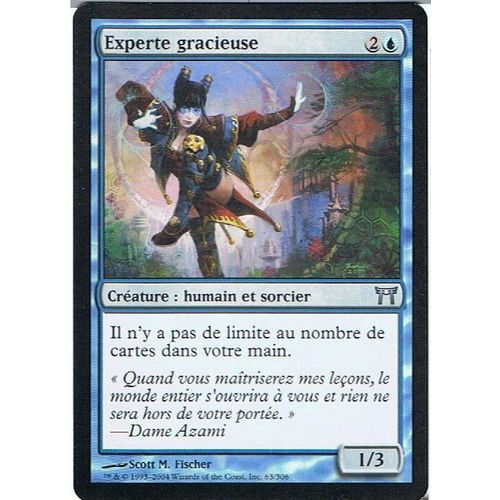 Experte Gracieuse  - Magic Mtg - Guerriers De Kamigawa 63 - U