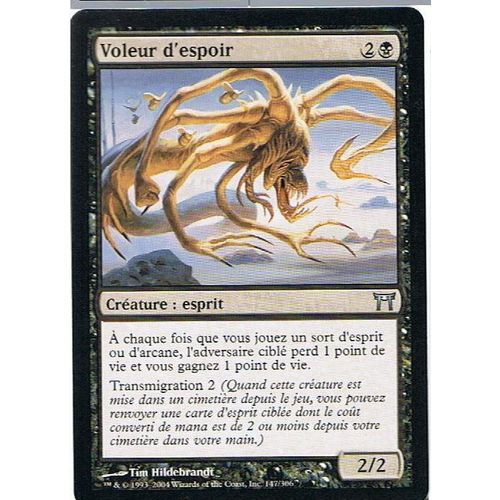 Voleur D'espoir  - Magic Mtg - Guerriers De Kamigawa 147 - U