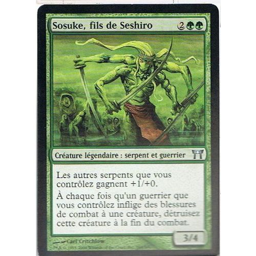 Sosuke, Fils De Seshiro  - Magic Mtg - Guerriers De Kamigawa 244 - U