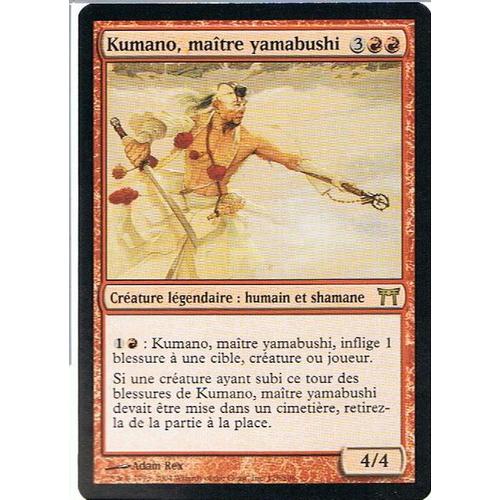 Kumano, Maître Yamabushi  - Magic Mtg - Guerriers De Kamigawa 176 - R