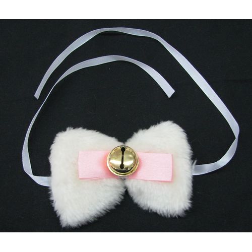 Collier Chaine Pendentif Nouer Clochette Kawai Japonais Chat Blanc  Blanc 6