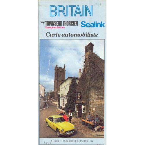 Britain .Carte Automobile