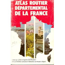 Atlas Routier Départemental De La France