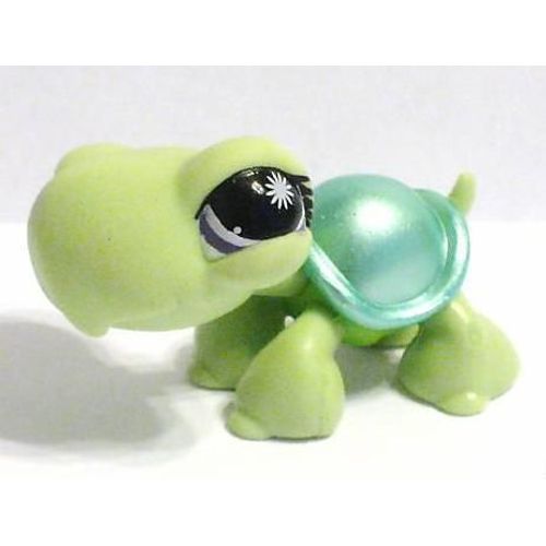 Petshop La Tortue Verte Carapace Nacré / Pet Shop #950