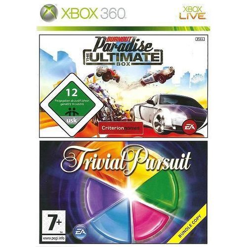 Burnout Paradise Ultimate Box - Trivial Pursuit - Double Pack Xbox 360