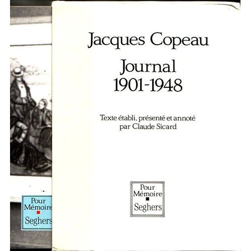 Journal Copeau Coffret 2 Volumes