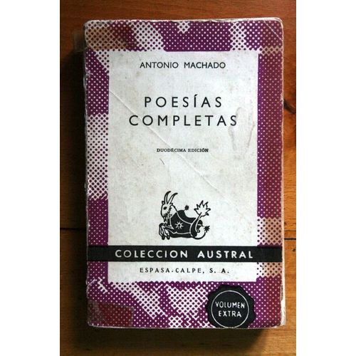 Poesias Completas De Antonio Machado
