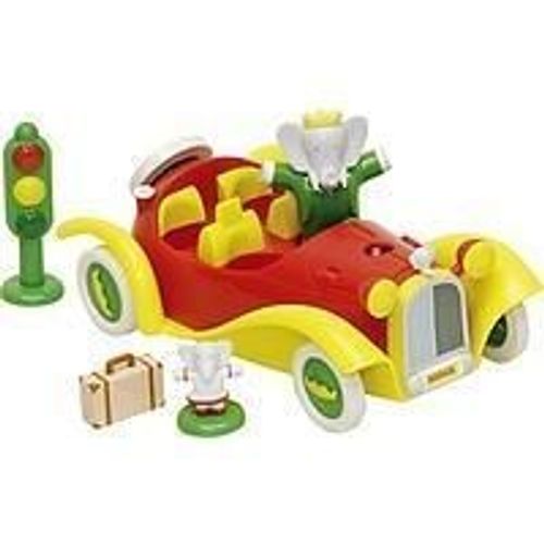 Babar En Voiture + 2 Personnages