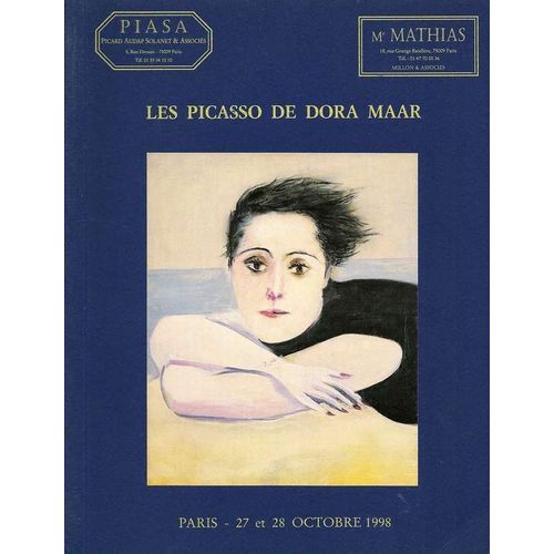 Catalogue De Vente 27 & 28/10/1998   N° 0 : Les Picasso De Dora Maar
