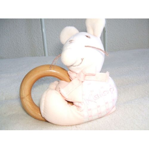 Doudou Hochet Souris - 10 Cm