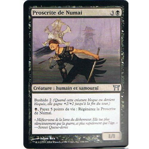 Proscrite De Numai  - Magic Mtg - Guerriers De Kamigawa 134 - U