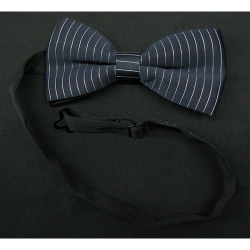 Cravate Noeud Papillon Lavalière Largeur 12 Cm Taille Réglable Bleu