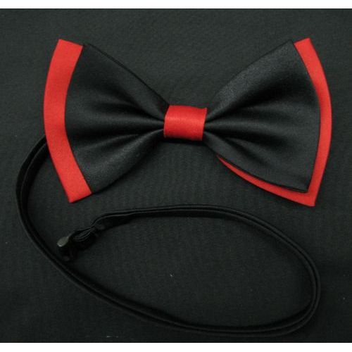 Cravate Noeud Papillon Lavalière Largeur 12 Cm Taille Réglable Noir