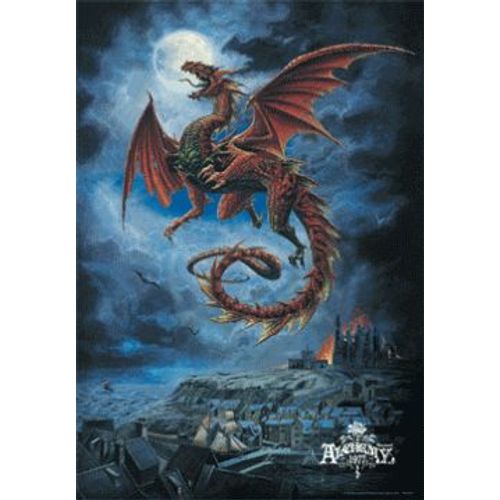 Alchemy Poster Pvc Effet 3d Whitby Wyrm