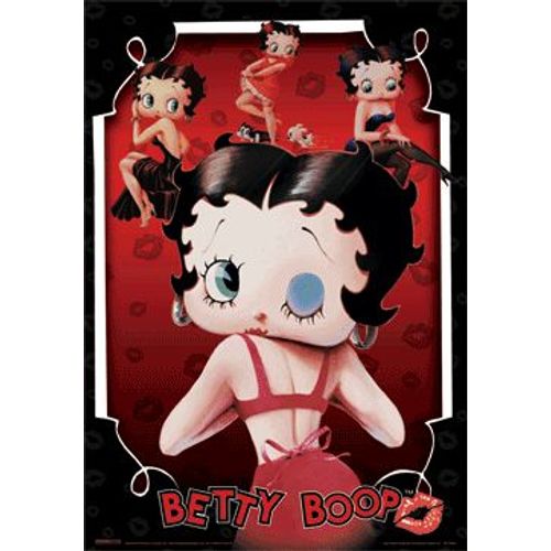 Betty Boop Poster Pvc Effet 3d