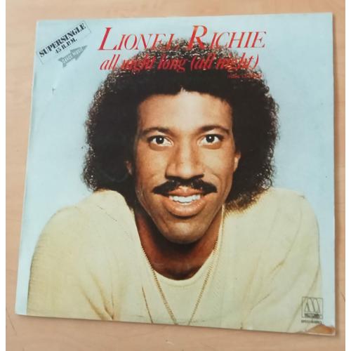 All Night Long (All Night) - Maxi 45 Tours ( Lionel Richie )