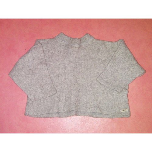 Pull Gris Le Bonheur Est Dans Le Pré Taille 4 Ans