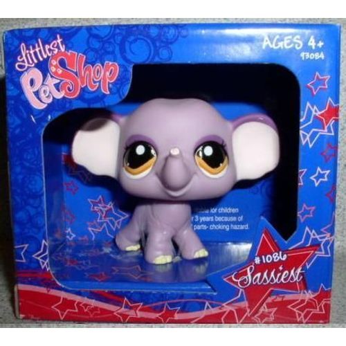 Petshop Bébé Éléphant Spécial Collector Usa / Pet Shop #1086 Pack Scellé