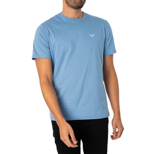 Barbour T-Shirt Ajusté Sport Essentiel, Bleu