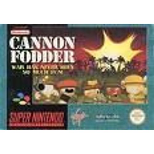 Cannon Fodder Snes Super Nintendo