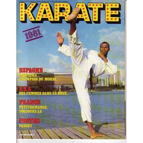 Karate   N° 70 : Espagne Montama  Champion Du Monde   Usa Des Femmes Dans La Boue