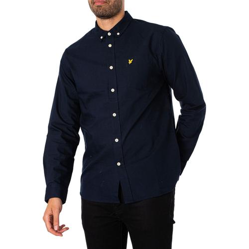 Lyle & Scott Chemise Oxford Légère Coupe Classique, Bleu