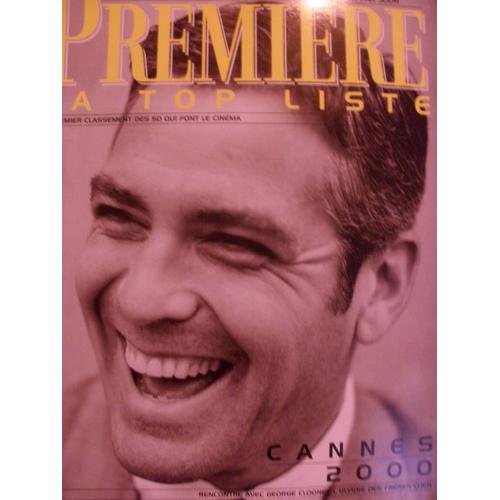 Première   N° 279 : Cannes 2000 Rencontre Avec Georges Clooney L'ulysse Des Freres Coen