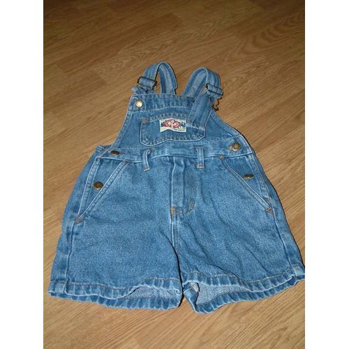 Salopette Courte En Jean