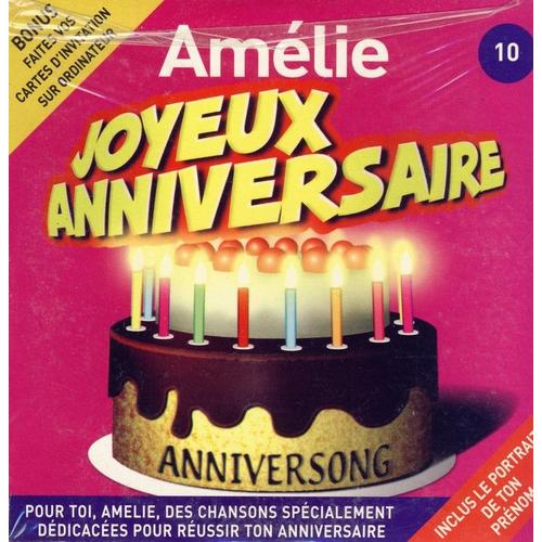 Joyeux Anniversaire Amelie Cd Rakuten