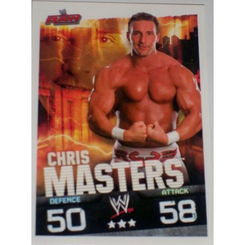 Wwe Slam Attax Evolution Chris Masters