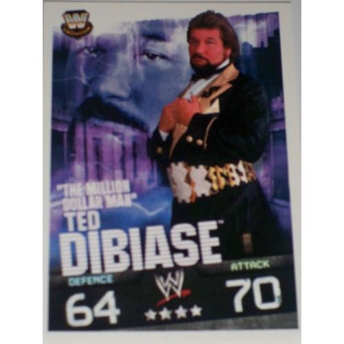 Wwe Slam Attax Evolution : "The Million Dollar Man" Ted Dibiase