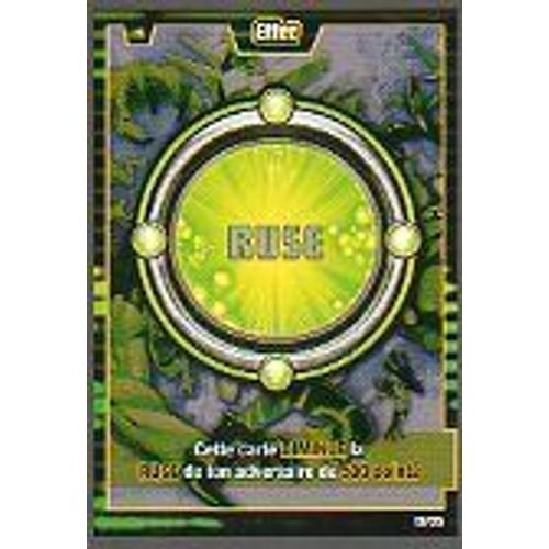 Carte À Jouer Ben 10 Alien Aventures : Effet Ruse N 13/25