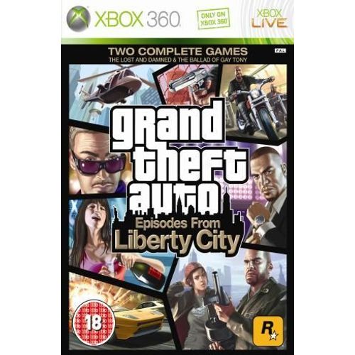 Grand Theft Auto : Episodes From Liberty City (The Lost And Damned & The Ballad Of Gay Tony) - Import Uk Xbox 360